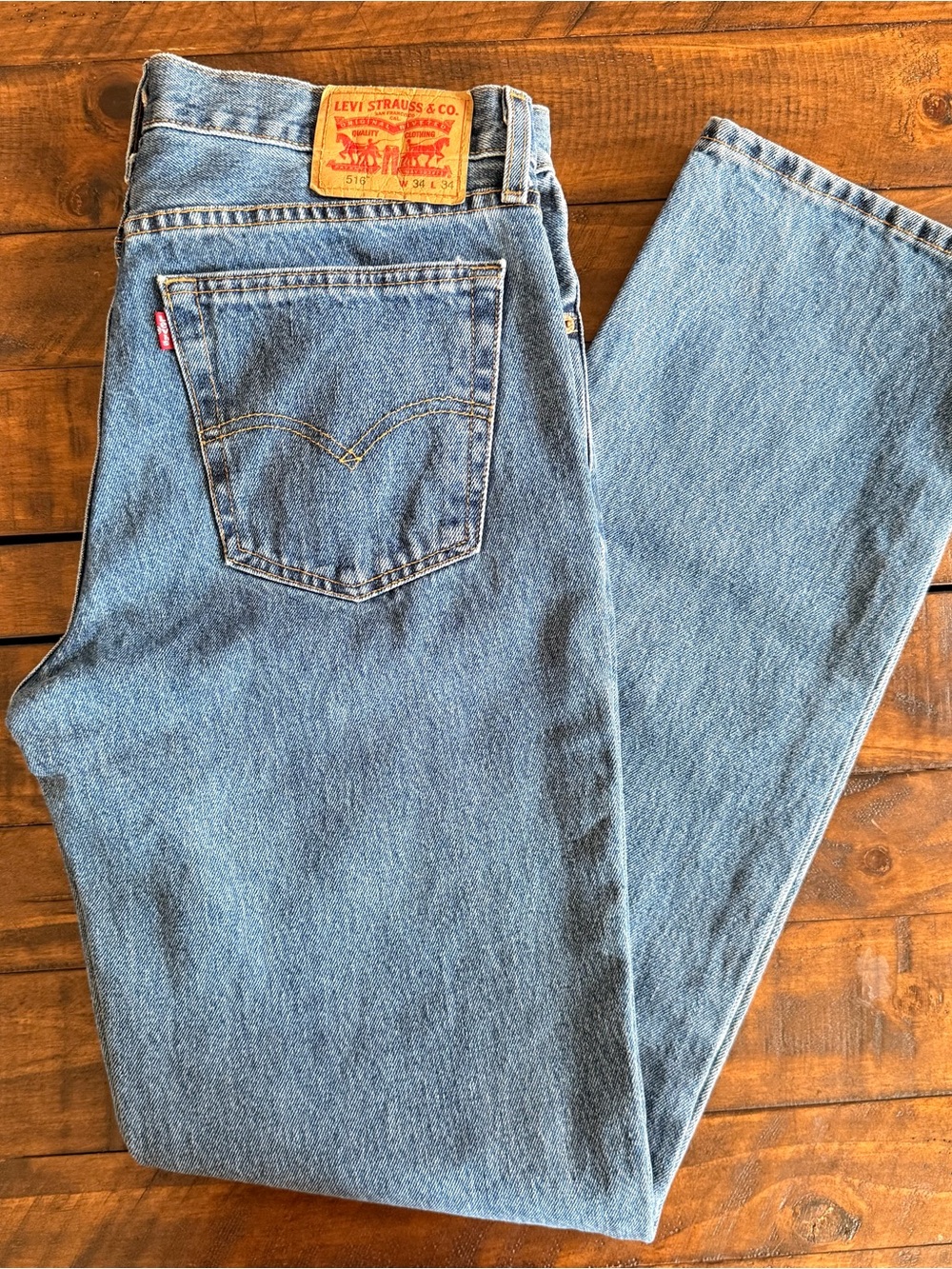 Levi’s 516 Slim Straight Jeans, Men’s Size 34x34